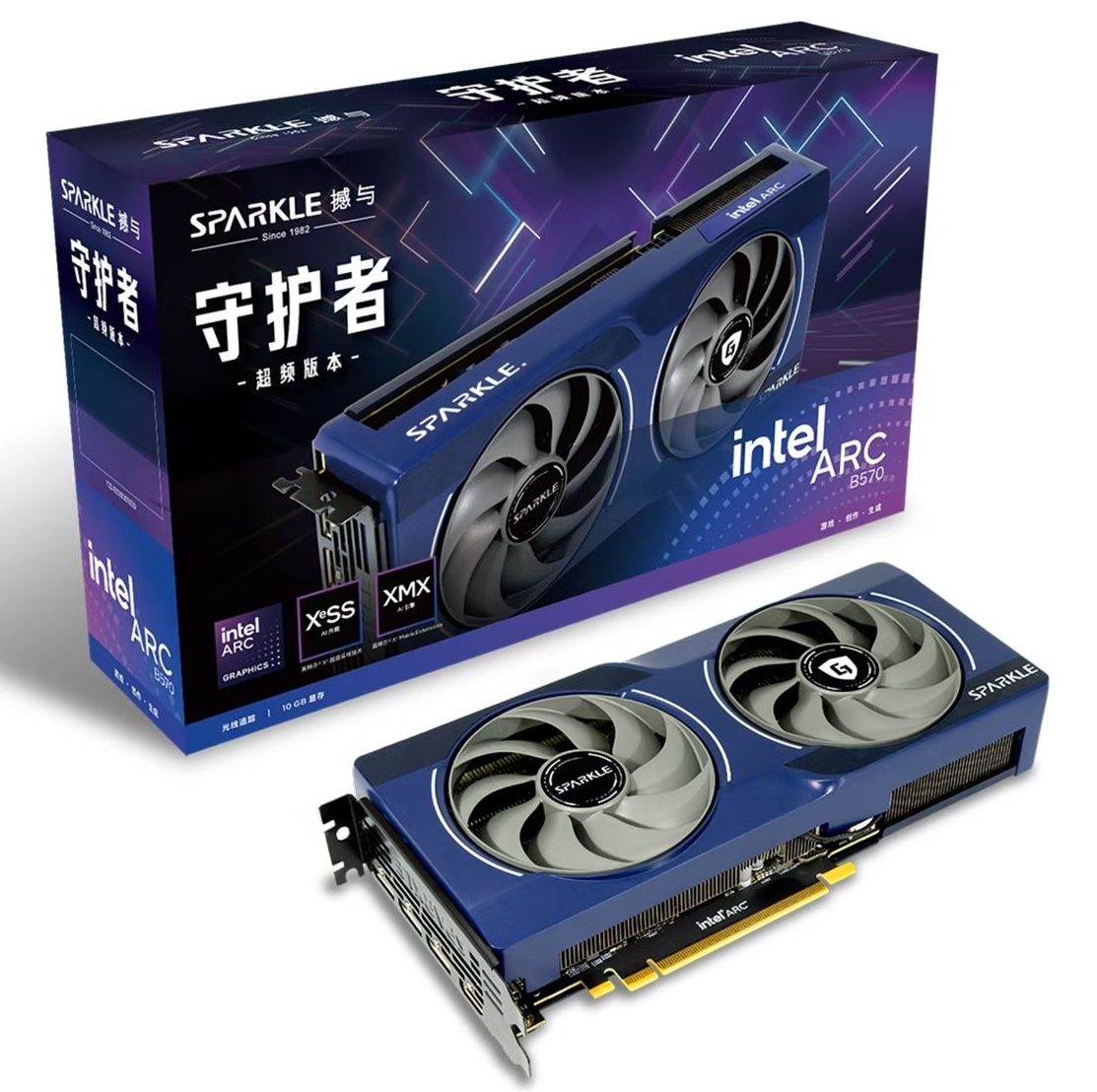 买了新显卡intel arc b570